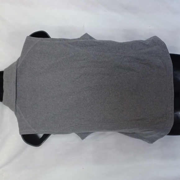 Land's End zipper vest with pockets, gray, size S - Picture 5 of 7